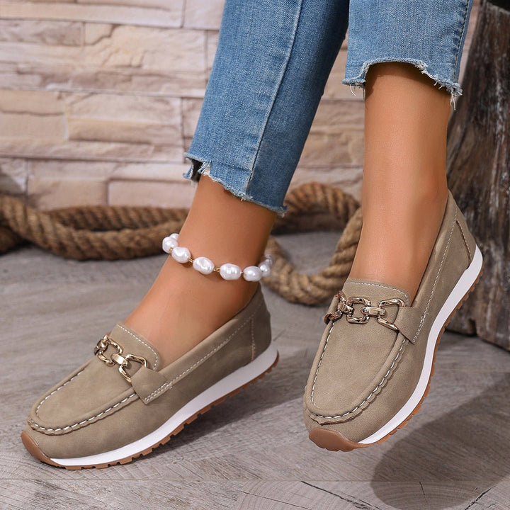 Classic women's orthopedic loafers, built for lasting comfort and enhanced arch support.