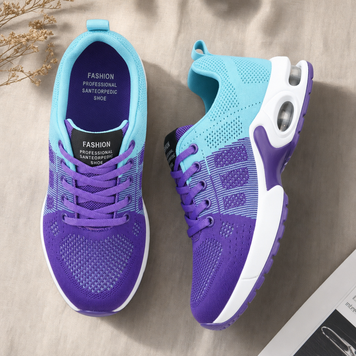 Orthopedic walking shoes for women, providing heel spur relief & excellent support for all-day wear.