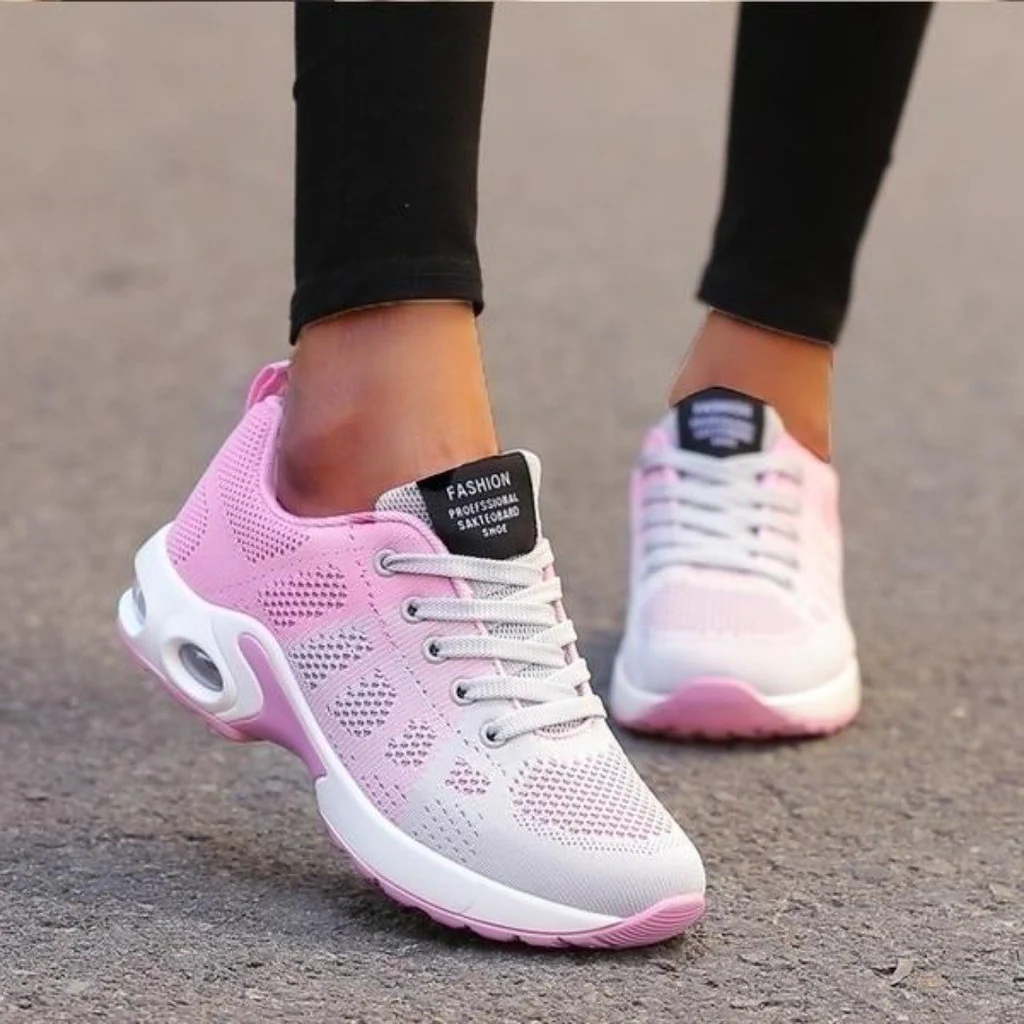 Women's supportive running shoes for wide and narrow feet, delivering superior comfort & pain relief.
