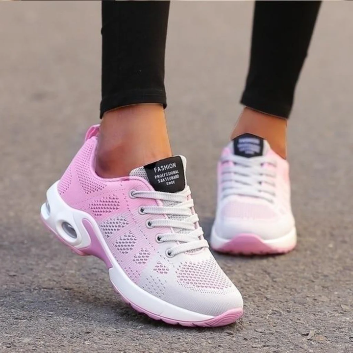 Women's supportive running shoes for wide and narrow feet, delivering superior comfort & pain relief.