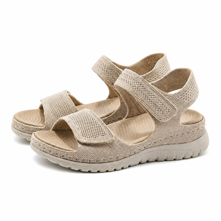 Stylish women's adjustable sandals, orthopedic arch support for all-day comfort.