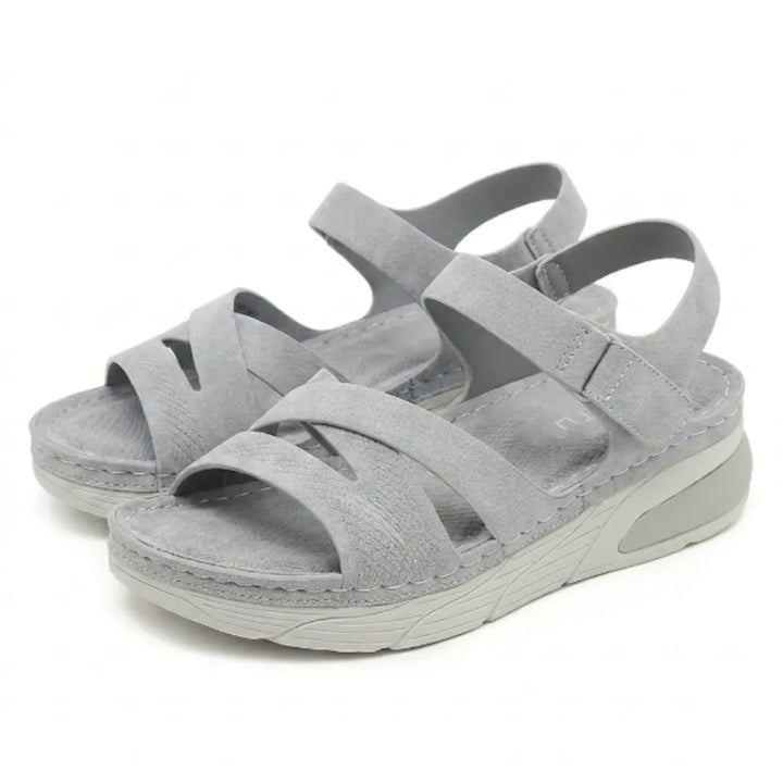 Comfortable women's arch support sandals, adjustable for a perfect fit & foot relief.