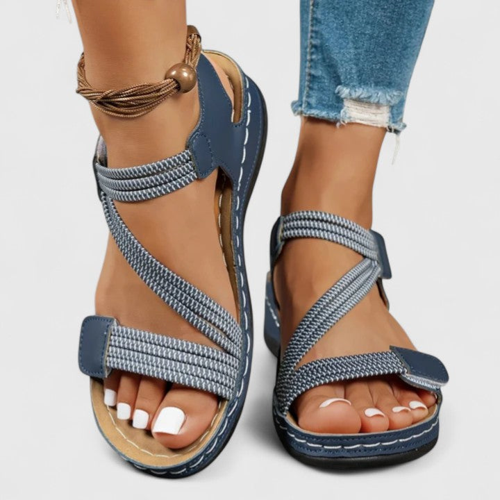 Orthopedic sandals for women featuring advanced three-arch support for ultimate foot pain relief.
