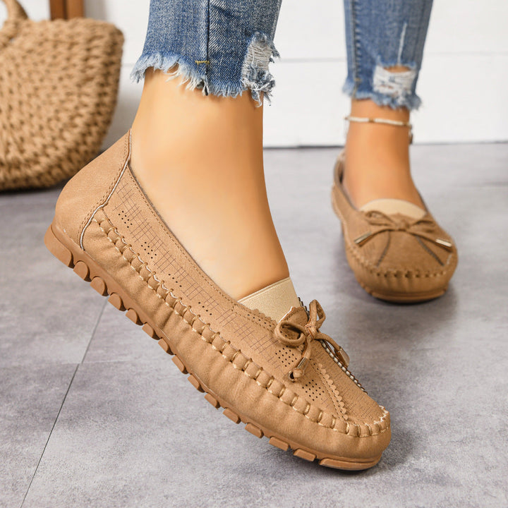 Comfortable women's wide fit loafers, perfect for all-day wear with superior foot support.