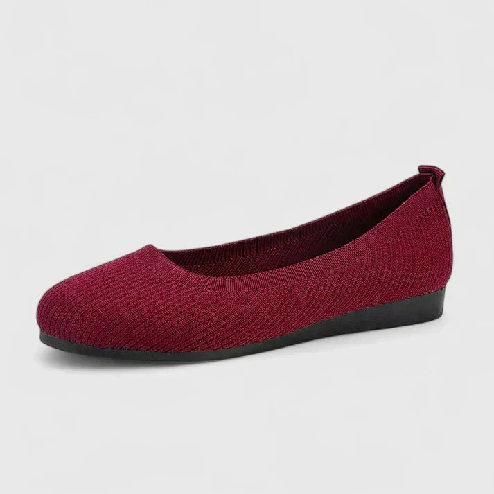 Women's casual flat shoes with advanced orthopedic arch support, promoting healthy posture and relieving foot pain.
