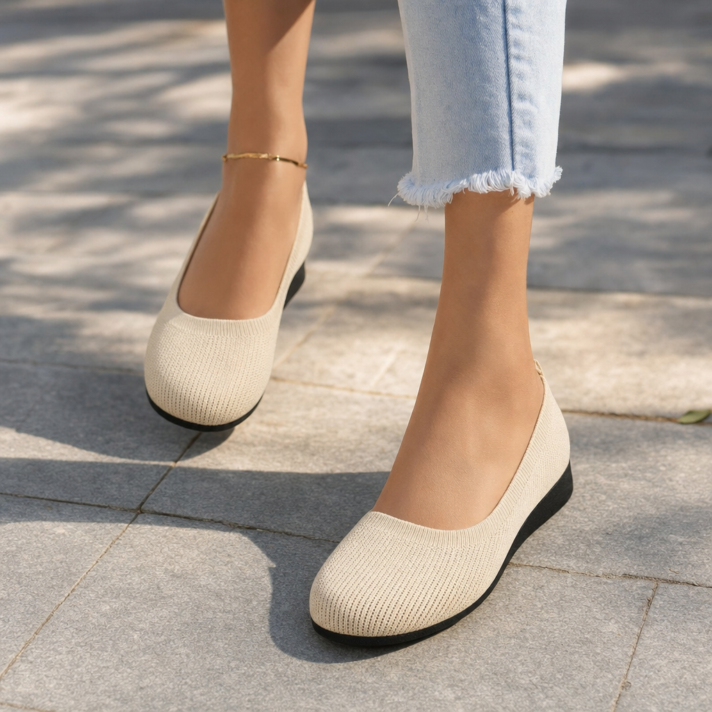 Relaxed fit women's slip-on orthopedic shoes, offering significant arch support for improved posture & pain management.