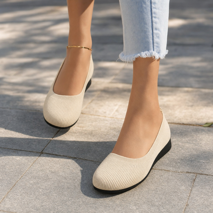 Relaxed fit women's slip-on orthopedic shoes, offering significant arch support for improved posture & pain management.