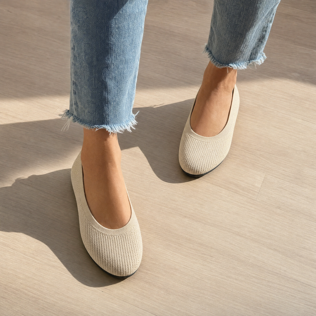 Comfortable women's slip-on orthopedic shoes with arch support for daily posture improvement and pain relief.