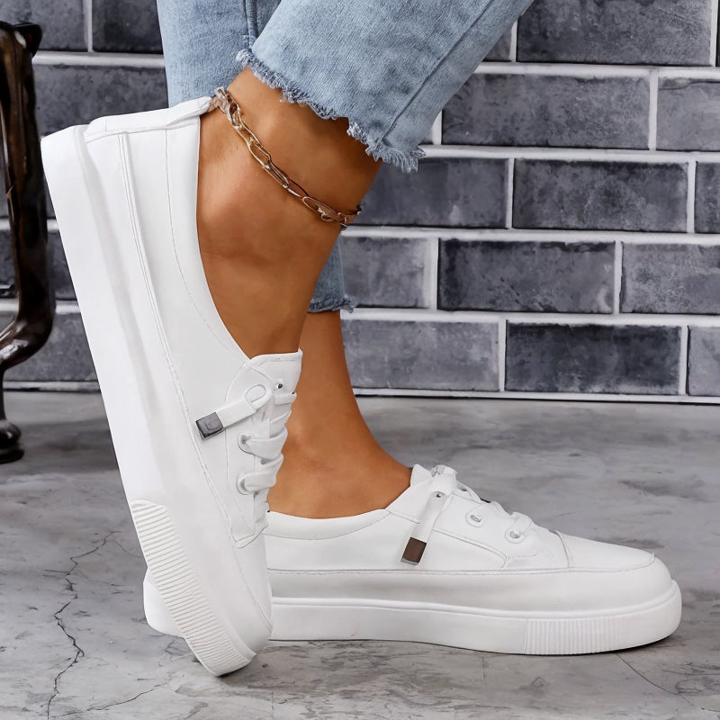 Casual women's athletic sneakers, slip-resistant for daily wear, offering superior comfort and support.