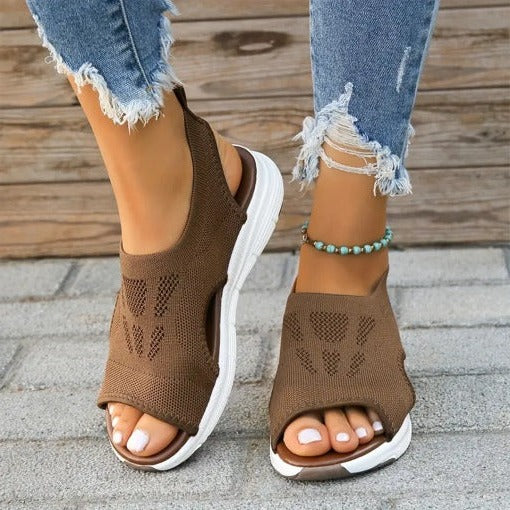 Breathable women's sport sandals with orthopedic arch support for active summer adventures and daily walks.