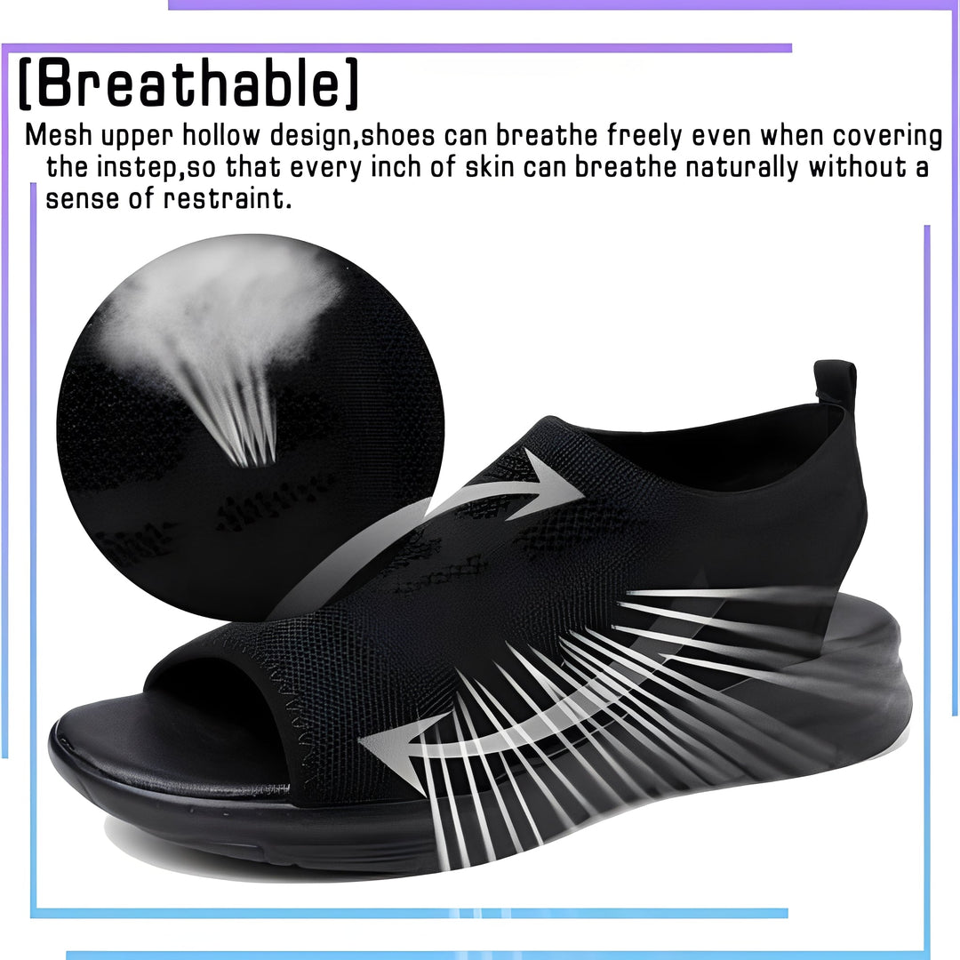 Durable women's orthopedic sport sandals for walking, providing essential arch support and breathable comfort.