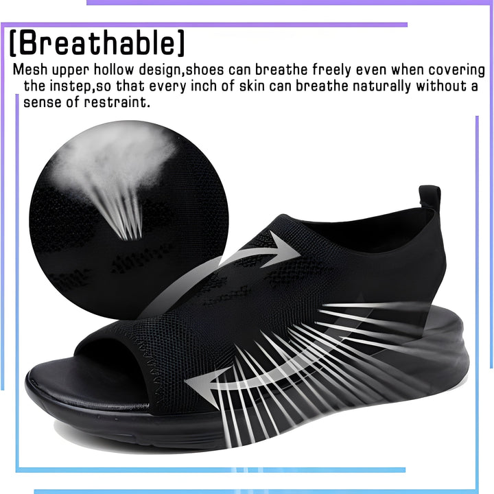 Durable women's orthopedic sport sandals for walking, providing essential arch support and breathable comfort.