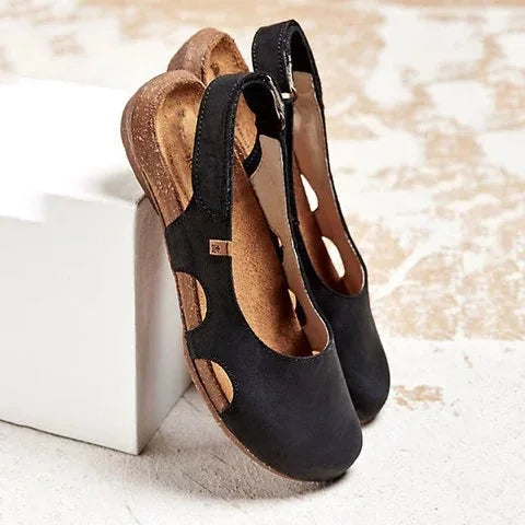 Women's orthopedic strap sandals, designed for ultimate comfort & foot support. Perfect for everyday summer wear.