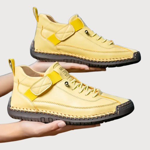 Relieve foot pain with Women's Orthopedic Walking Sneakers, arch & heel support.