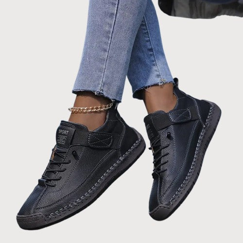 Wide Fit Women's Arch Support Walking Sneakers, perfect for Flat Feet.