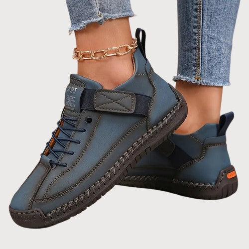 Women's Slip-on Orthopedic Walking Shoes with Arch Support for flat feet comfort.