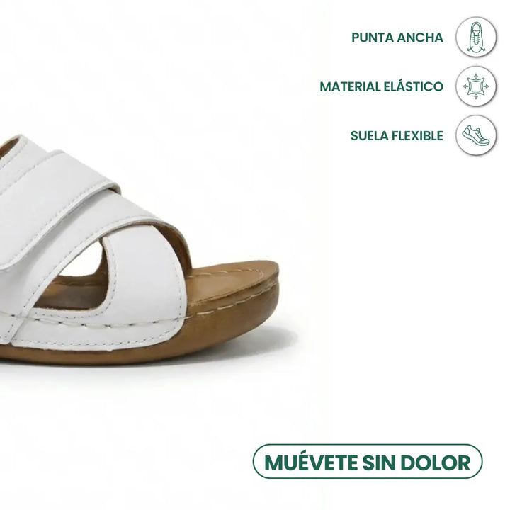 Summer ready women's orthopedic wedge sandals, stylish & supportive for warm days.