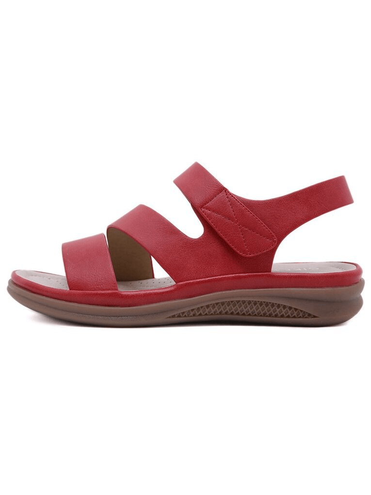 Assorted colors of women's orthopedic wedge sandals, offering stylish comfort for summer footwear.