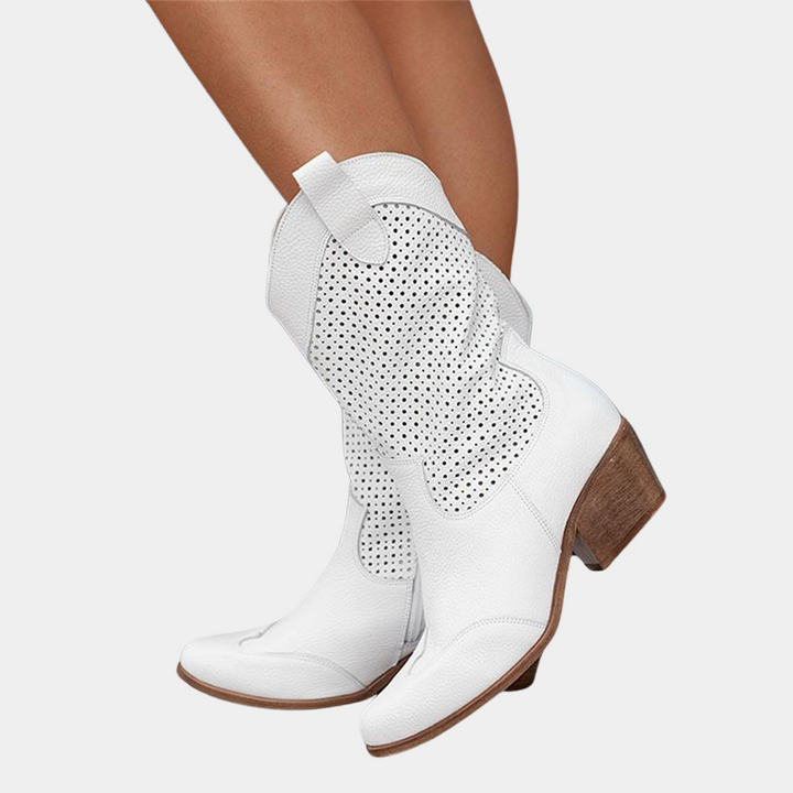 Women's orthopedic western cowboy boots for all-day comfort & foot support. Stylish fashion footwear.