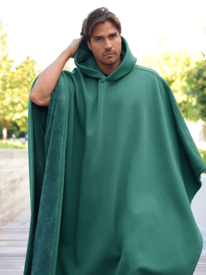 Plush women's blanket hoodie, ultimate comfort, perfect for home relaxation.