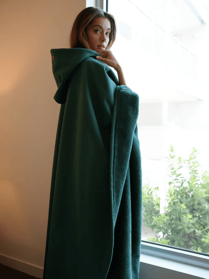 Cozy oversize blanket hoodie, perfect for ultimate comfort and relaxation gift.