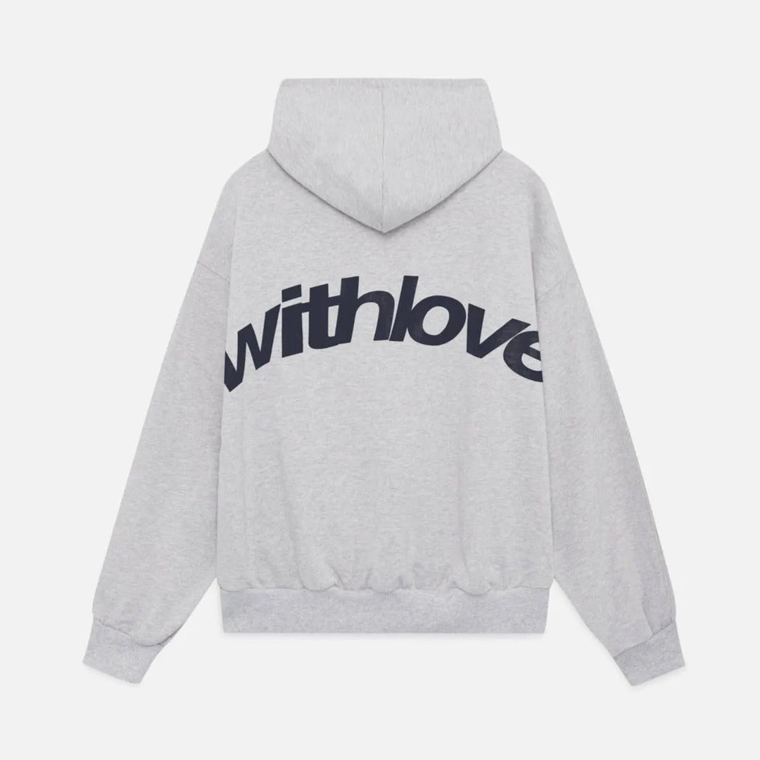 Comfortable women's oversized graphic pullover hoodie, cropped design for a trendy and cozy feel.