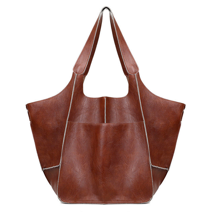 Women's oversized weekend travel bag for stylish getaways.