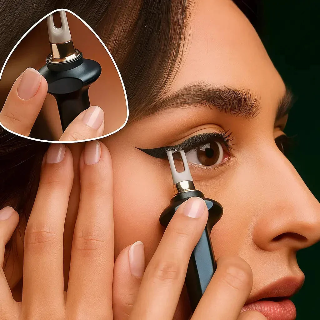 Women's Precision Eyeliner Tool Kit with smudge-proof gel for sharp, long-lasting eye definition. Ideal for beginners.