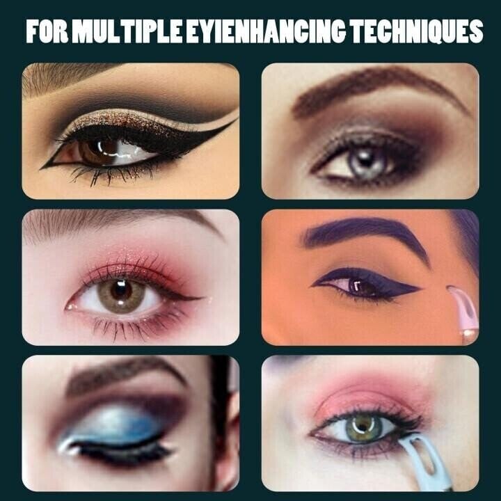 Smudge-proof gel eyeliner kit for women. Achieve precise, waterproof, and long-lasting eye makeup. Beauty essential.