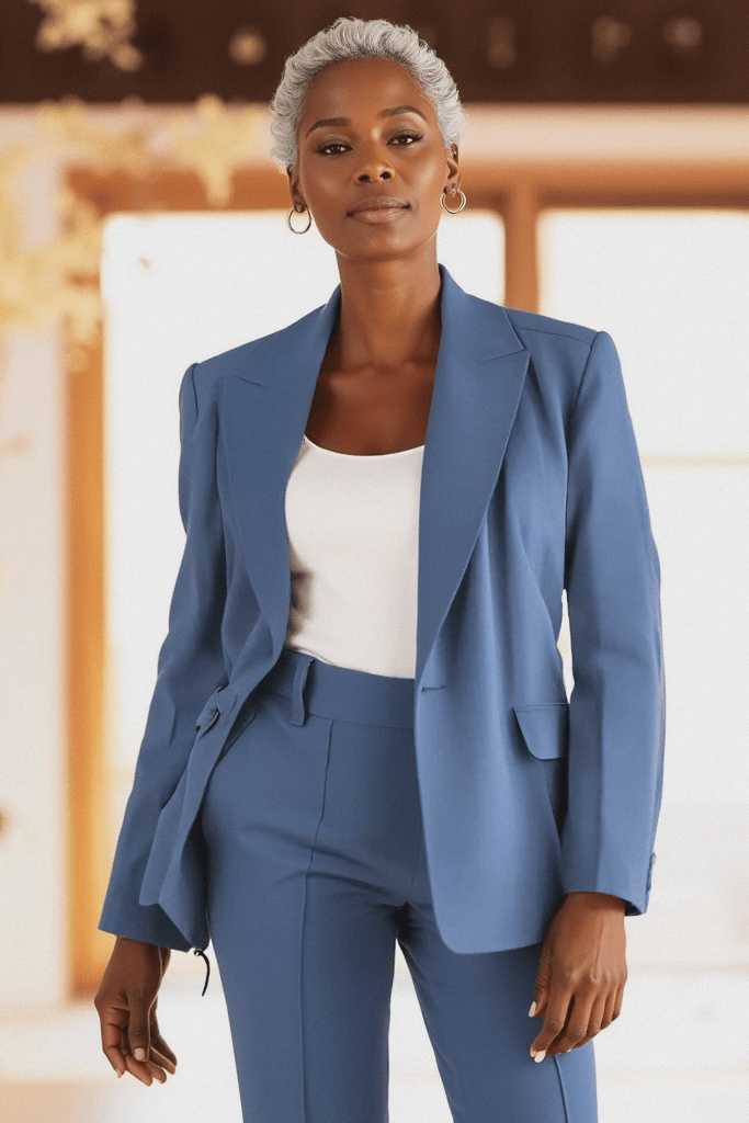 Women's relaxed breathable two-piece set, perfect for casual summer wear & comfortable loungewear.