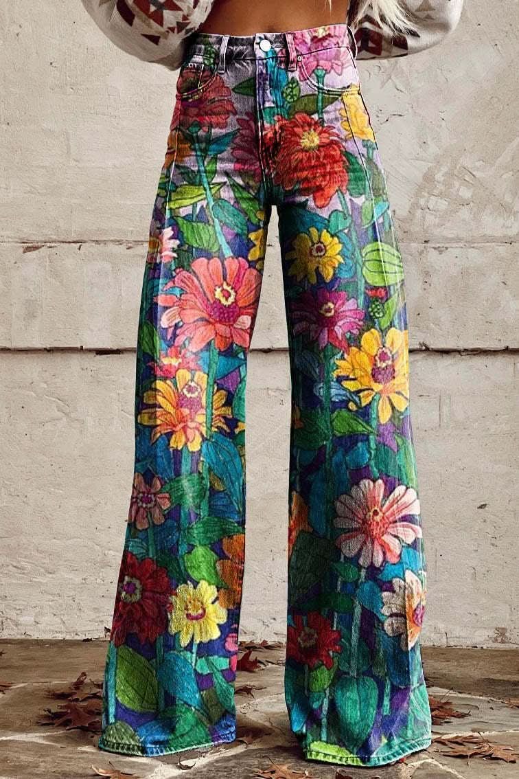 Comfortable relaxed fit women's jeans, designed with breathable fabric for all-day wear.