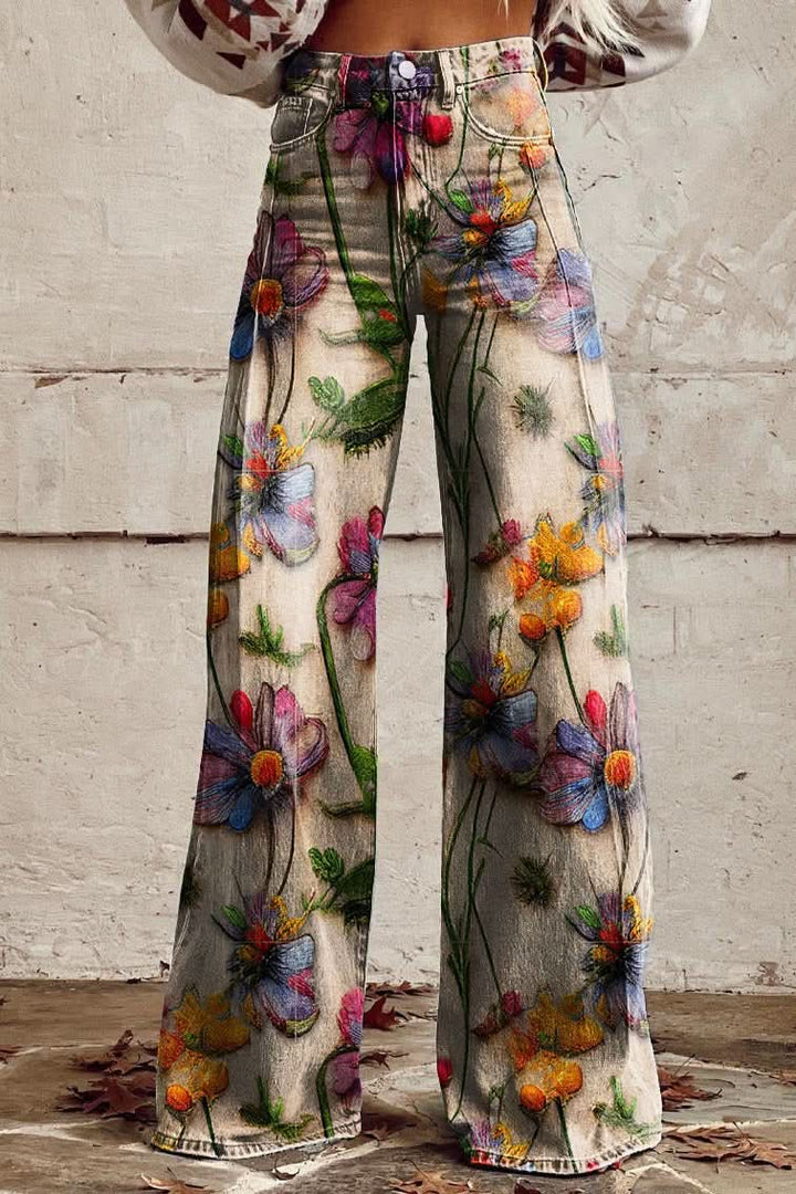 Summer-ready women's loose fit denim jeans, breathable and comfortable for effortless style.