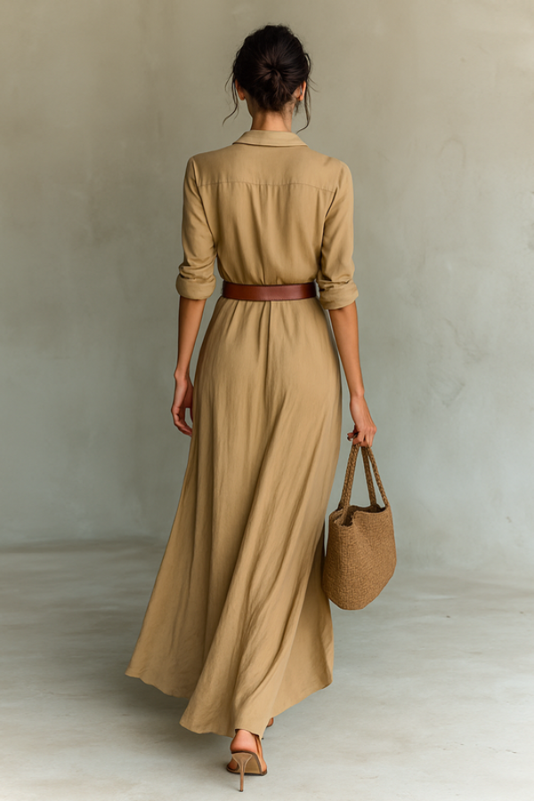 Elegant women's maxi dress. Versatile & comfortable for summer, vacation wear, or everyday fashion.