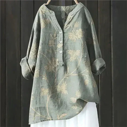 Versatile women's summer top, lightweight, breathable, and chic for everyday casual wear.
