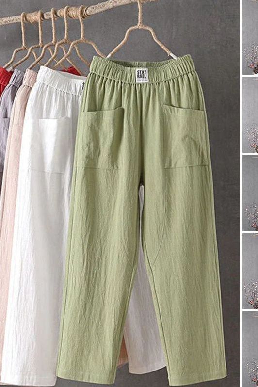 Women's relaxed wide-leg pull-on pants for ultimate comfort in a casual style.