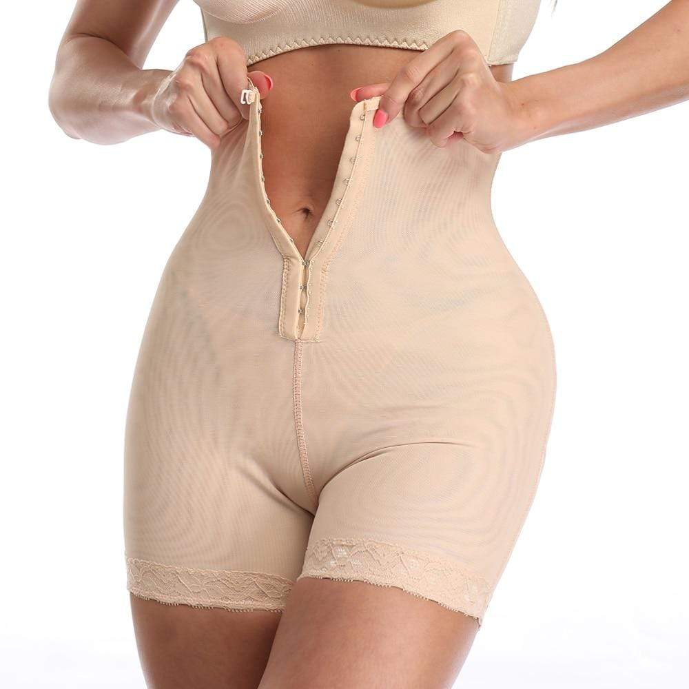 Women's SculptEase shaping shorts for tummy & thigh control. Seamless, invisible everyday shapewear.