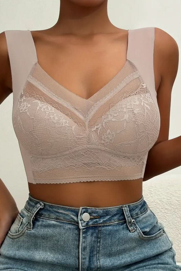 Versatile women's seamless comfort bra for everyday, lounging, or light activity. Wireless and smooth.