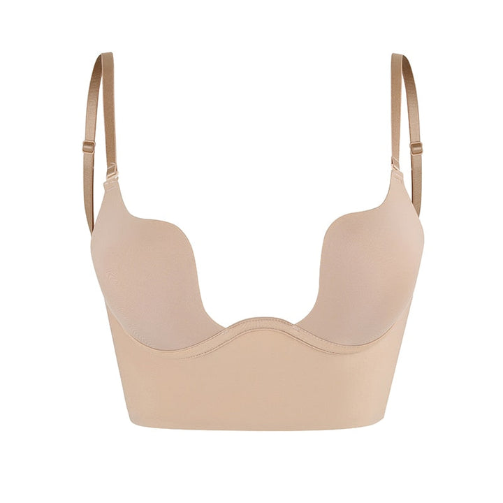 Comfortable seamless invisible bra for women, designed for smooth wear under any clothing, everyday use.