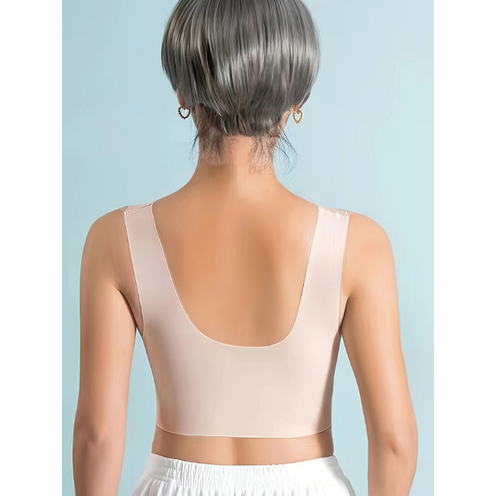Women's seamless wireless shaper bra, a comfortable solution for back smoothing & support.