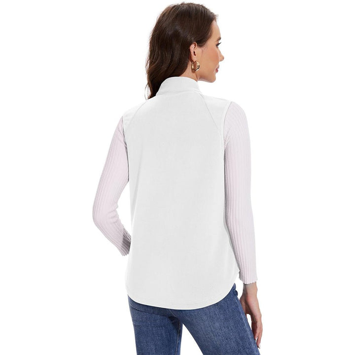 Casual women's fleece vest, suitable for various occasions
