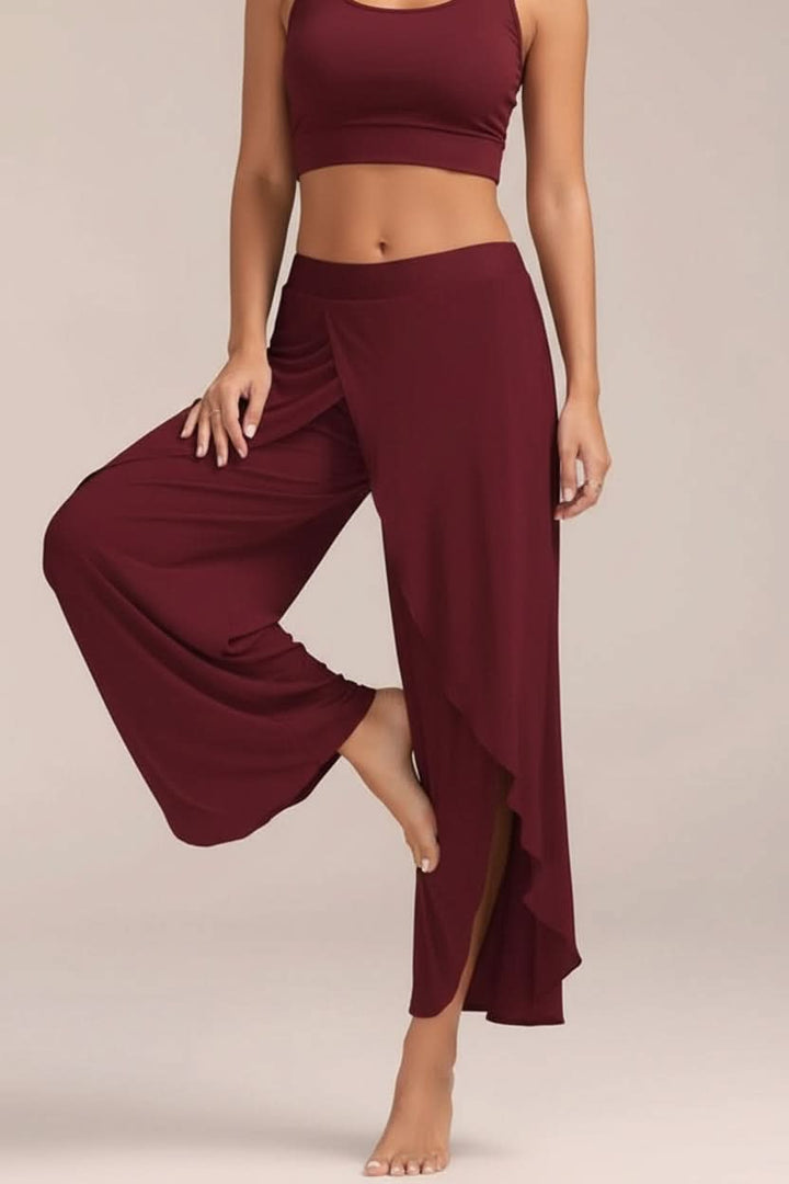 Stylish women's high-waisted activewear leggings, ideal for yoga, running, and daily athleisure.