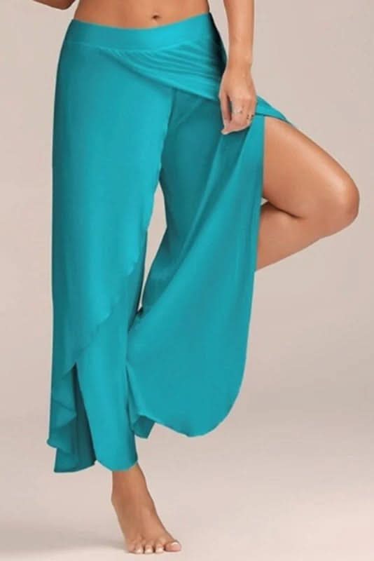 Versatile women's high-waisted athleisure pants, great for gym wear, yoga, running & casual comfort.