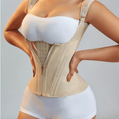Comfortable seamless waist shaper for women, perfect for daily wear, providing a smooth and slimming fit.