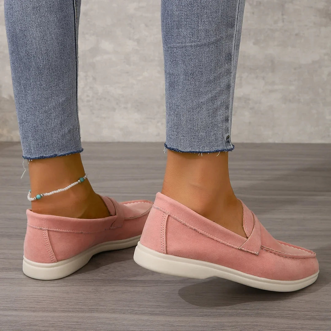 Chic women's loafers, offering a comfortable and stylish option for both office and casual attire.