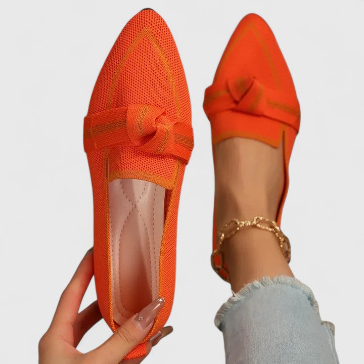 Experience ultimate comfort: Women's slip-on orthopedic loafers with advanced arch support & shock absorption technology.