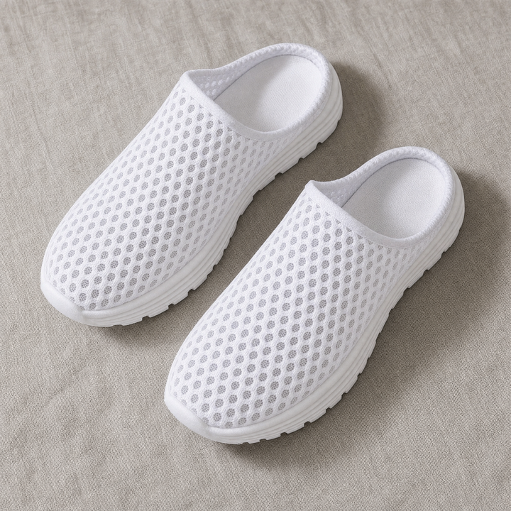 Easy-wear women's slip-on sneakers, perfect for daily walking with excellent orthopedic arch support.
