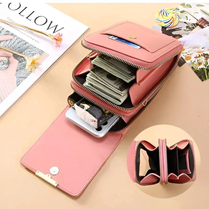 High-quality soft leather anti-theft shoulder bag, a durable and chic fashion statement.