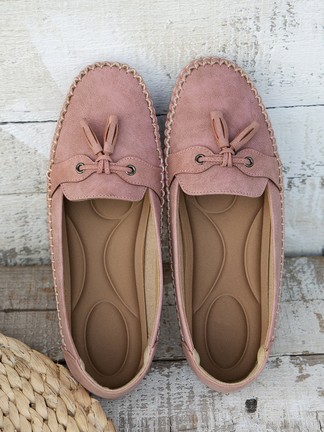 Slip-on women's soft loafers, the ultimate comfortable footwear for busy days.