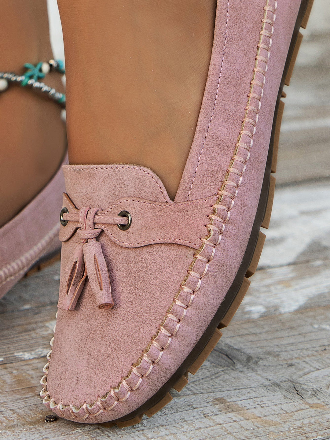 Women's comfortable soft loafers with cushioned insole and flexible sole for everyday.