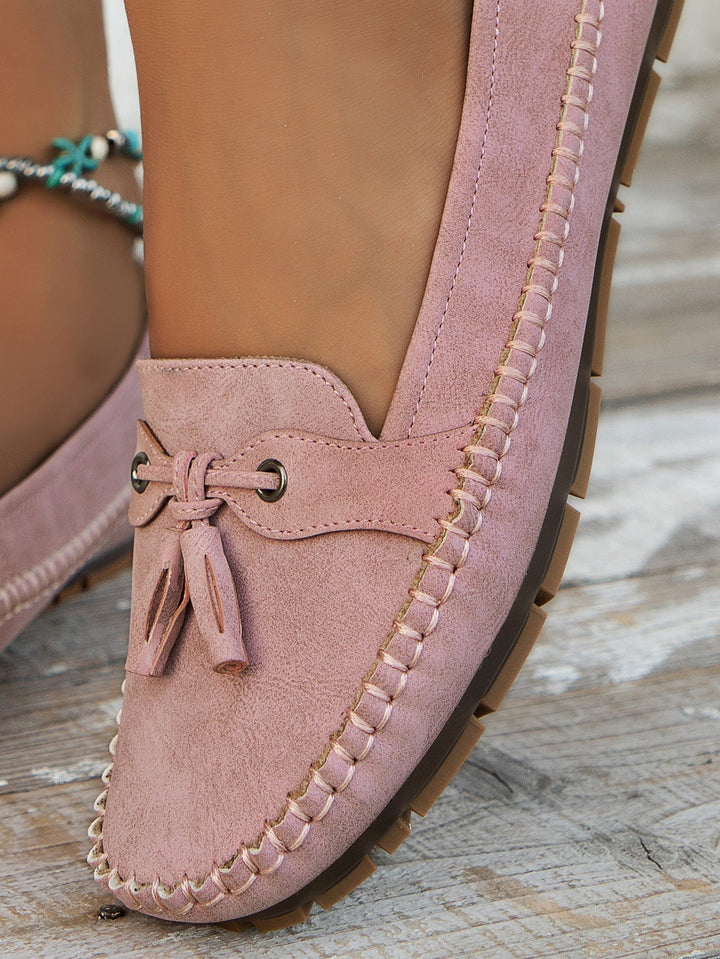 Women's comfortable soft loafers with cushioned insole and flexible sole for everyday.